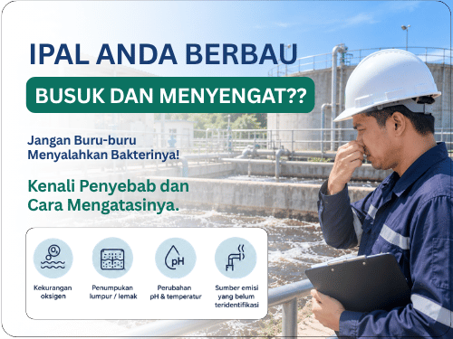 IPAL berbau menyengat