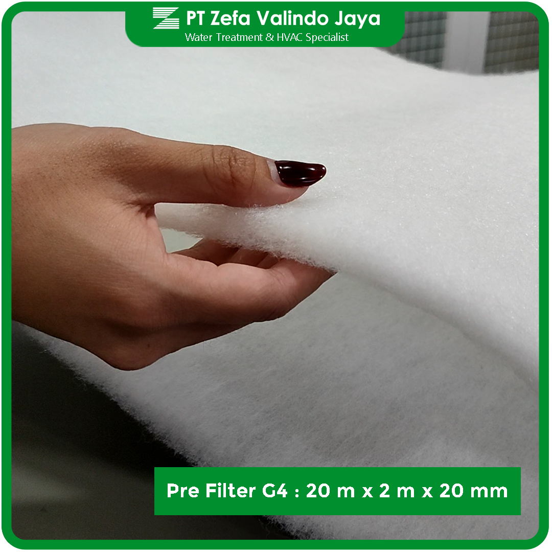 jual filter roll gulungan g4 tebal 20 mm 10 mm
