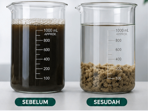 jual flokulan polimer