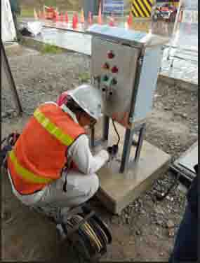 panel kontrol ipal
