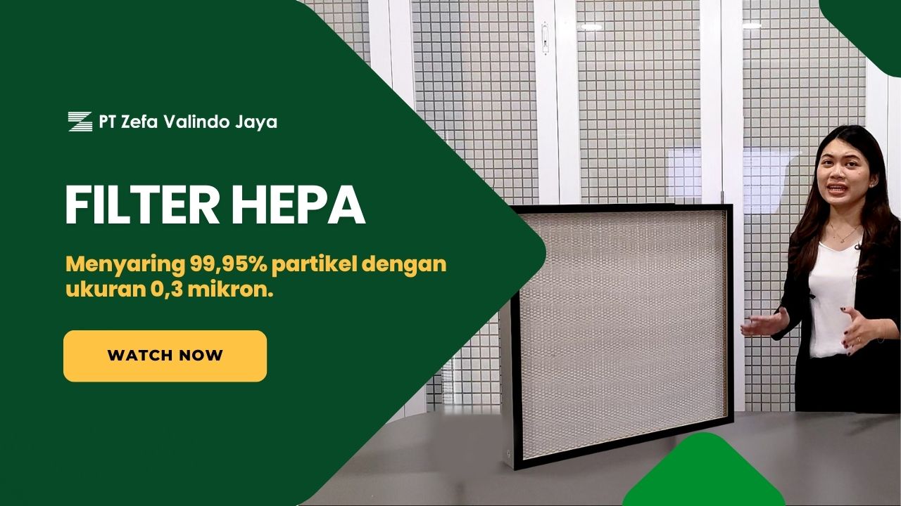 jual HEPA filter udara rumah sakit dan industri
