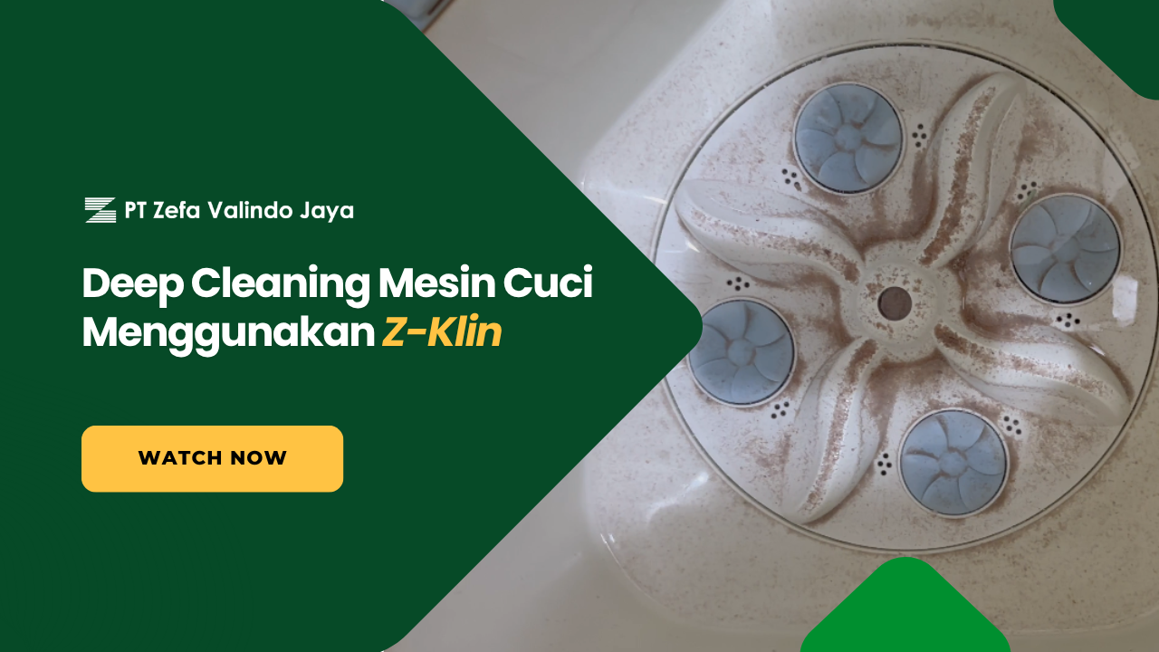 bahan kimia pembersih mesin cuci laundry