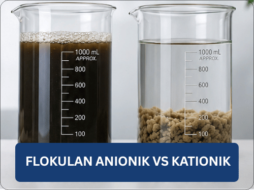Flokulan Anionik atau Flokulan Kationik? Pilih yang mana?