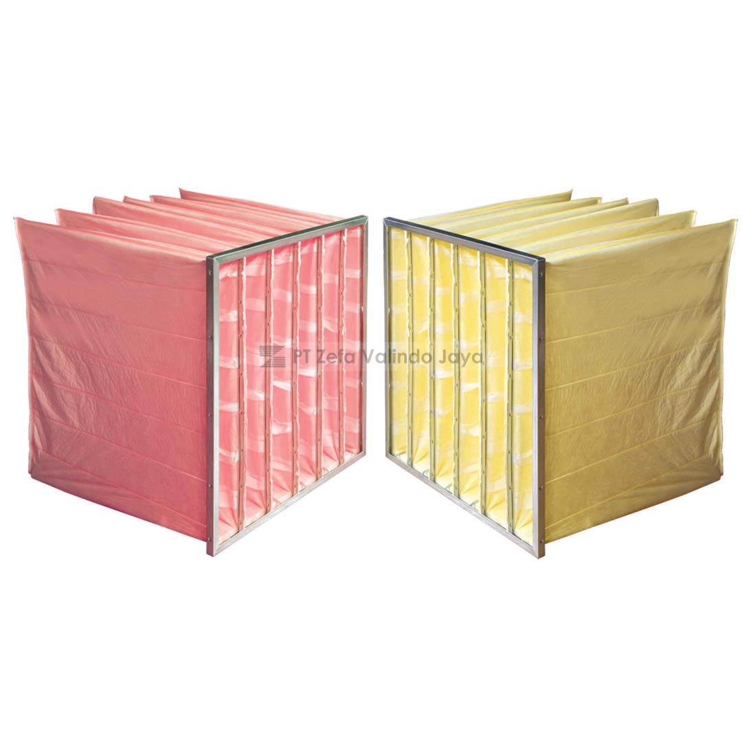 pocket filter untuk gas turbin air intake filter