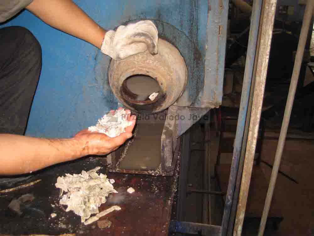 penumpukan kerak pada boiler