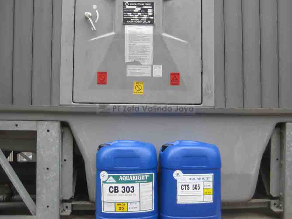 bahan kimia pencegah kerak dan korosi cooling tower system