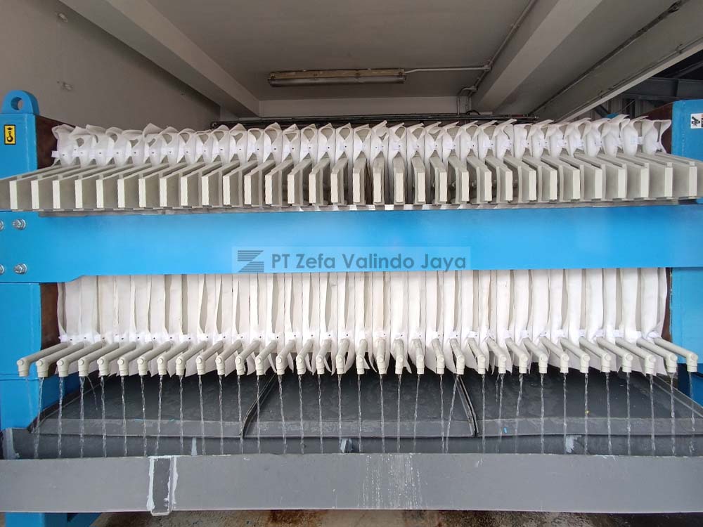 jasa pembuatan filter press untuk sludge dewatering lumpur air limbah