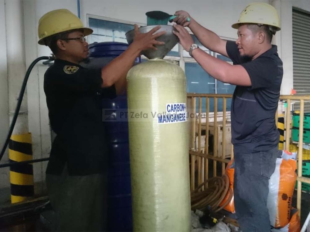 jasa penggantian media filter wtp