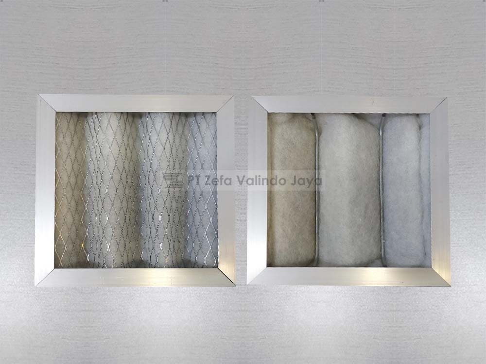pre filter udara washable bisa dicuci dan ukuran custom