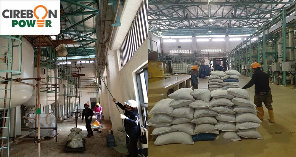 Pengganti Media Filter untuk 4 Unit Filter Media Ganda di PT Cirebon Electric Power