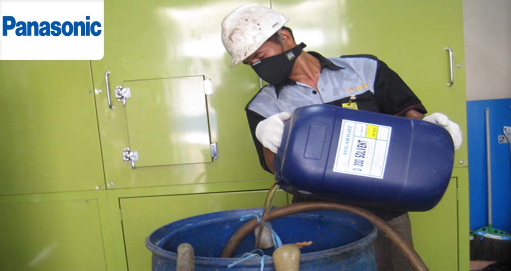 Pekerjaan Chemical Cleaning Condensor Psychrometric PT Panasonic Manufacturing Indonesia