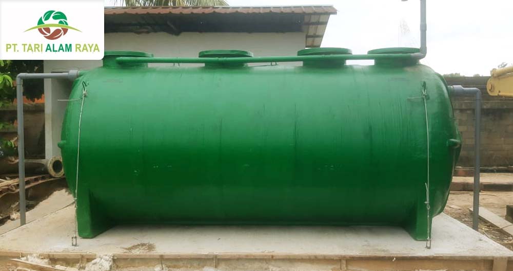 Pembuatan Tangki IPAL BIOCAP 10 MPD di PT Tari Alam Raya