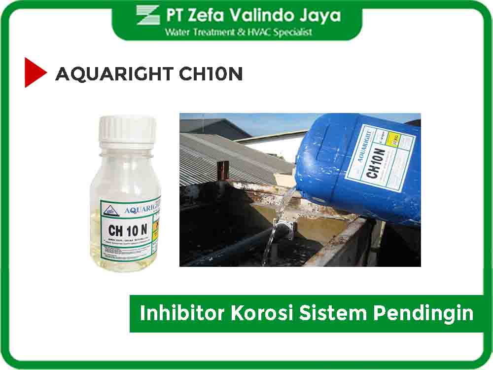 AQUARIGHT CH10N Inhibitor Korosi dan Kerak untuk Sistem Pendingin Tertutup