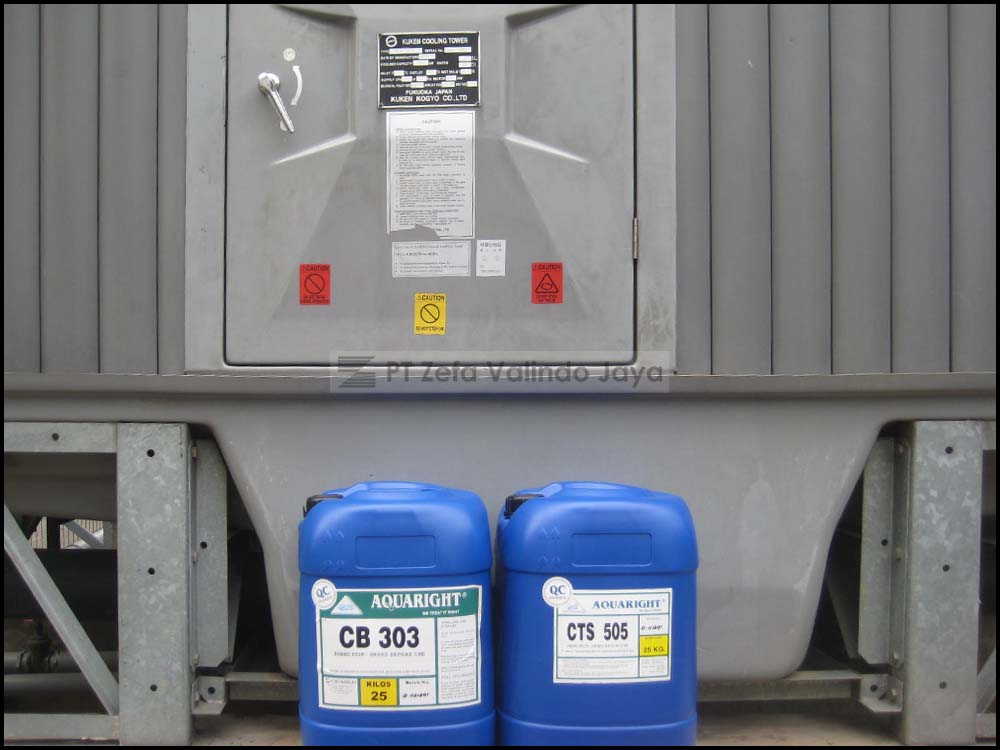 Bahan Kimia Pencegah Kerak Cooling Tower AHU Evaporator