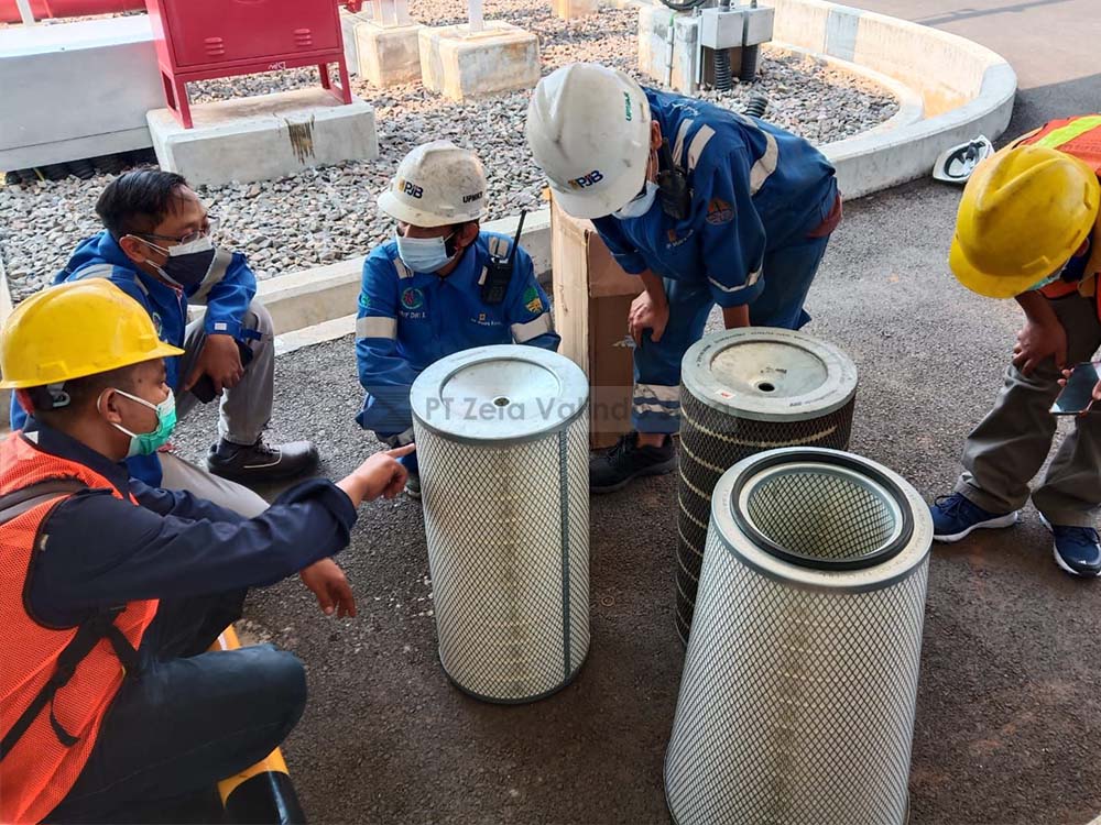 Gas Turbine Air Intake Filter untuk power plant