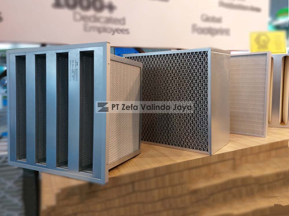 Medium filter udara untuk sistem HVAC dan AHU