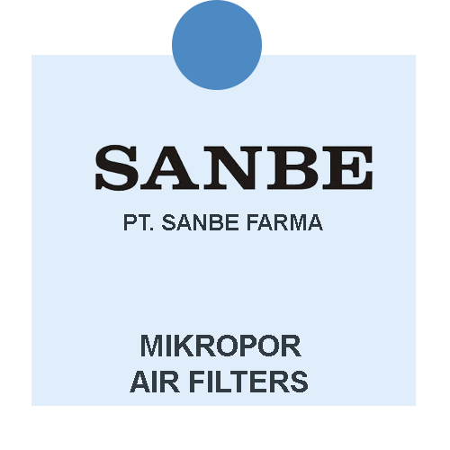 Mikropor HEPA filter pt sanbe farma