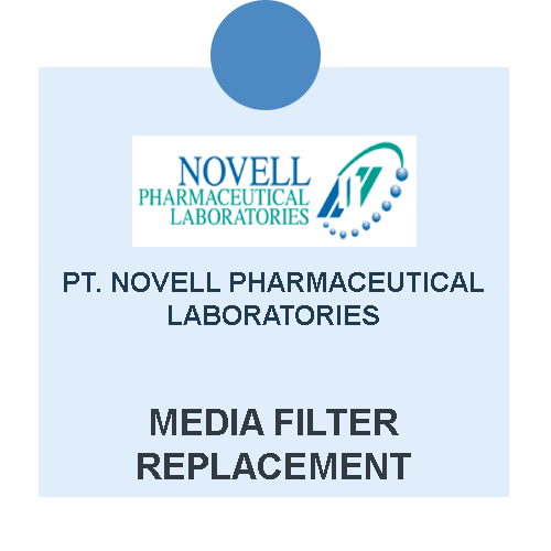 penggantian media filter pt novell pharmauceutical laboratories